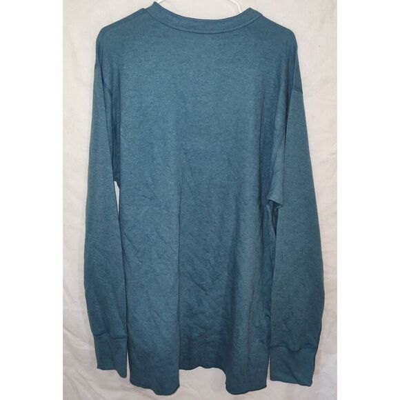 LL BEAN Men's Two-Layer River Driver's Shirt®, Traditional Fit Henley size XL Re - Picture 3 of 7